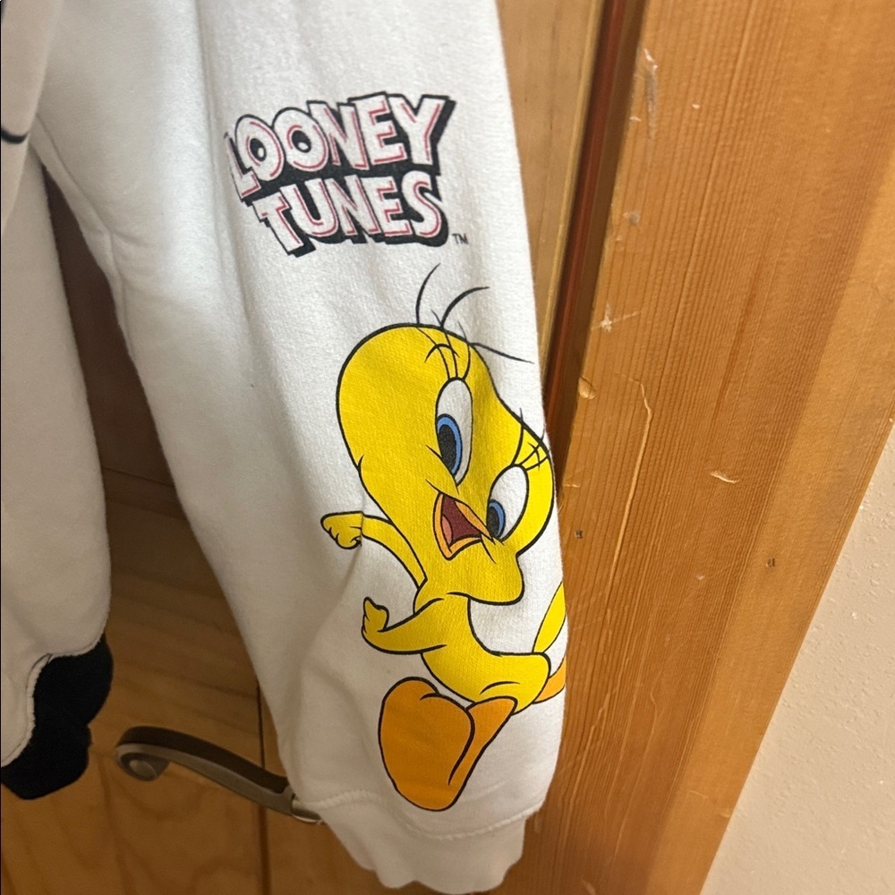 Warner Bros. Looney Tunes Black and White Hoodie - Picture 5 of 5